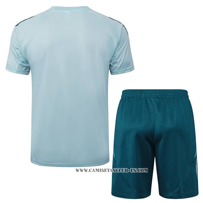 Chandal del Cruzeiro 24-25 Manga Corta Verde - Pantalon Corto